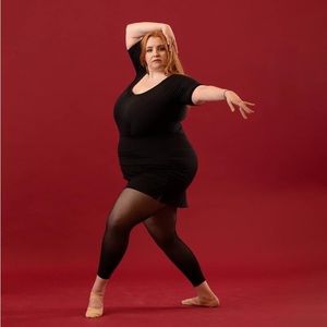 Plus Size Leotard from BuntingDanceWear fits 22-24 (true 3XL)
